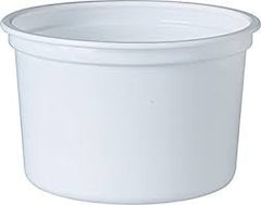 DART MicroGourmet polypropylene Deli Containers WHITE 16 OZ 500 CS