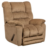 Contemporary Temptation Fawn Microfiber Rocker Recliner