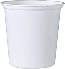 DART MicroGourmet polypropylene Deli Containers WHITE 32 OZ 500 CS