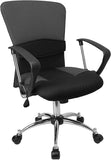 Mid-Back Grey Mesh Swivel Task Chair