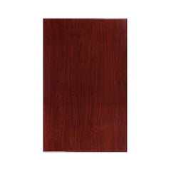 30'' x 48'' Rectangular Resin Mahogany Table Top