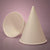 Dart Paper Cone Cups - 4.25oz. - White