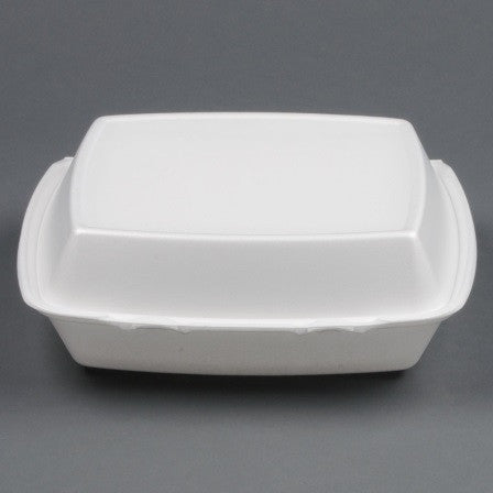 Dart® Large Foam 3 Compartment Food Containers FOR-4883